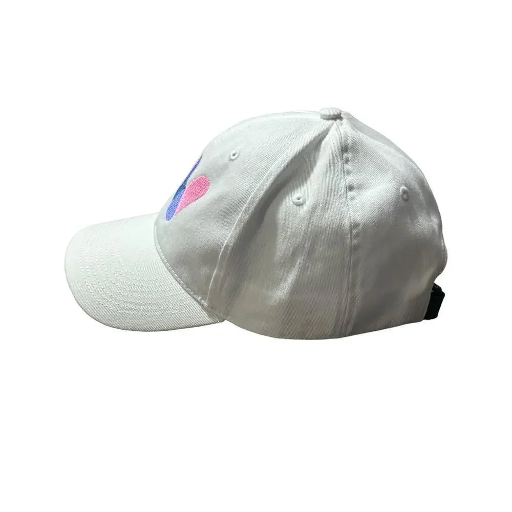 Baseball Hat Logo Letter W Off White Adjustable Pink Blue Purple Golf Sun